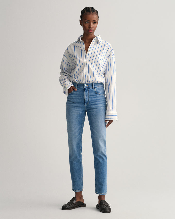 GANT Cropped Slim Jeans/Hlače 4100196