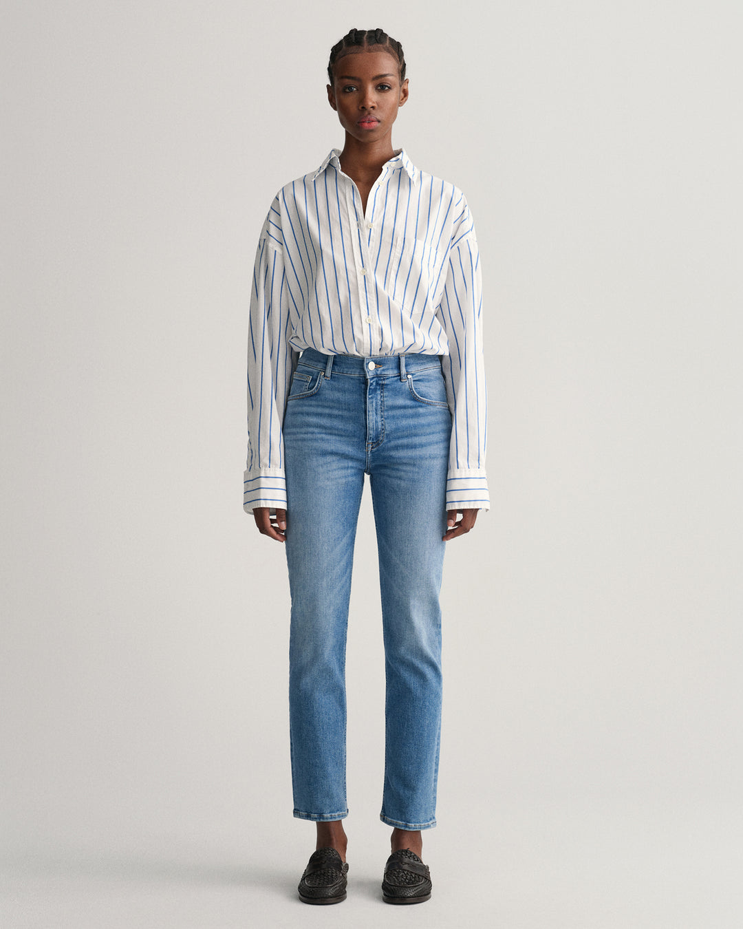 GANT Cropped Slim Jeans/Hlače 4100196