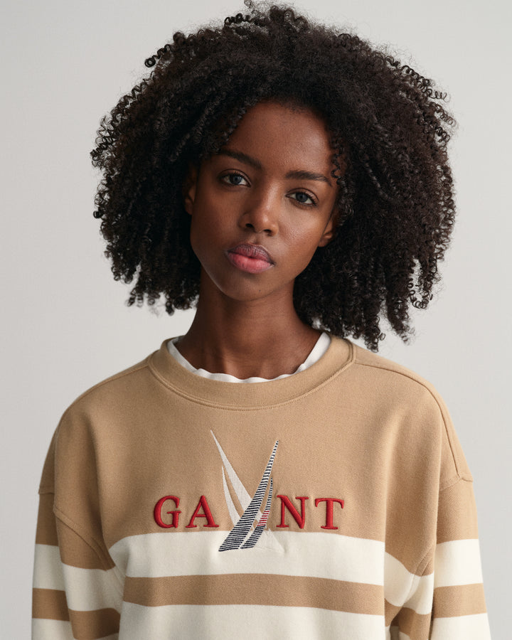 GANT Sail Striped C-Neck Sweat/Pulover 4200667