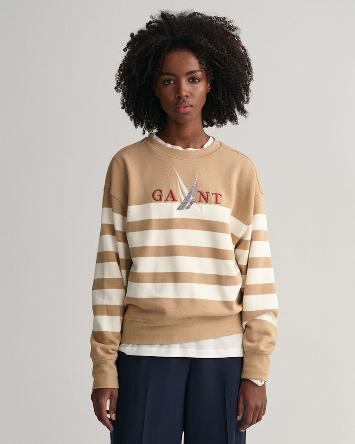 GANT Sail Striped C-Neck Sweat/Pulover 4200667