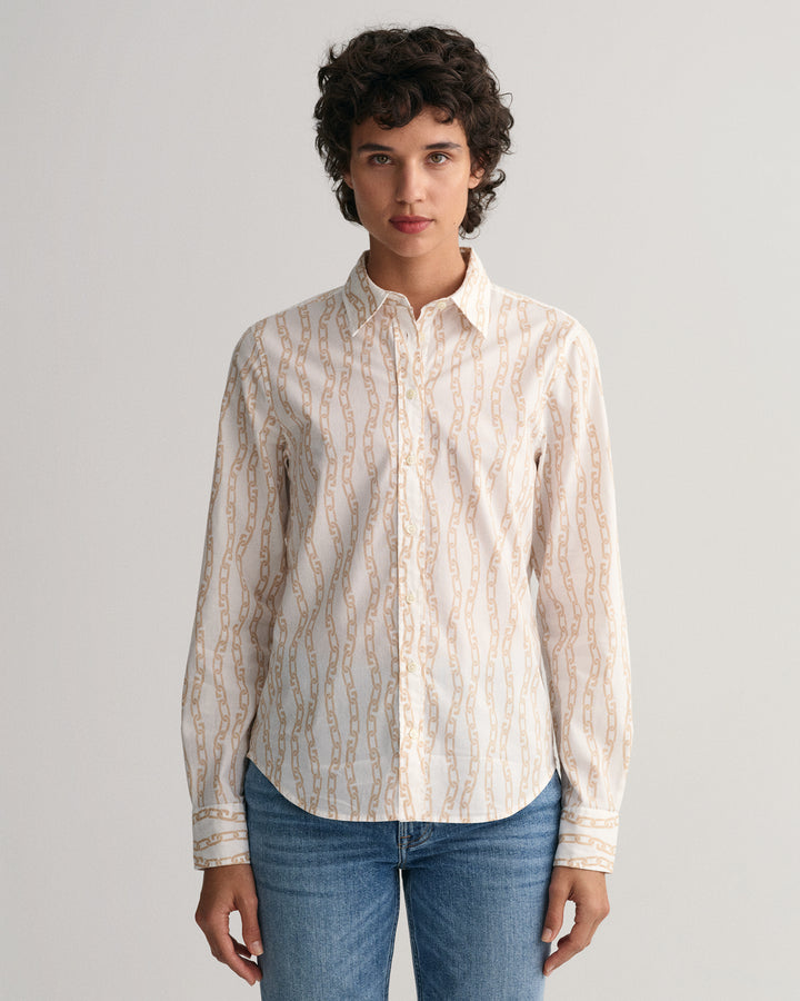 GANT Reg Chain Print Cotton Voile Shirt/Košulja 4300180