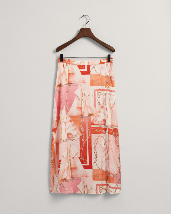 GANT Sailing Print Silk Maxi Skirt/Suknja 4400081