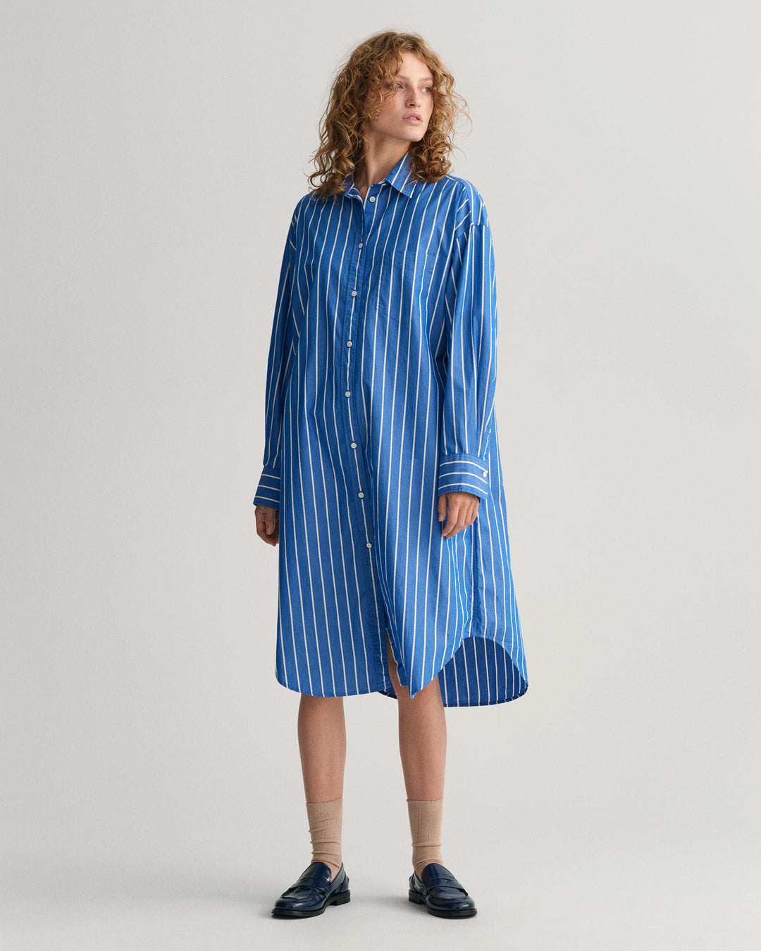 GANT Oversized Striped Shirt Dress/Haljina 4503227