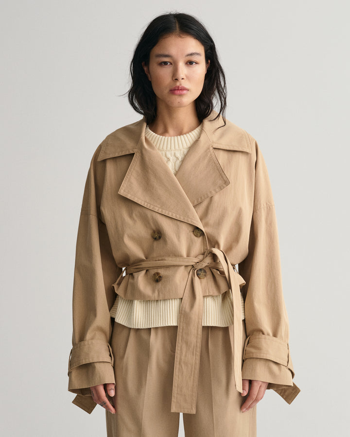 GANT Cropped Trench Jacket/Jakna 4700253