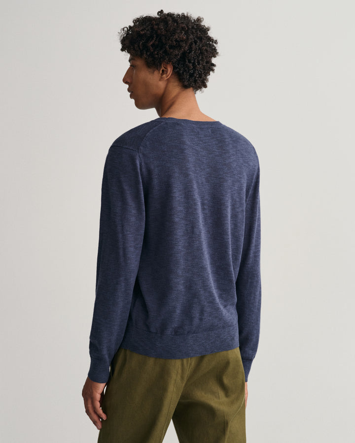 GANT Cotton Linen C-Neck/Pulover 8050156