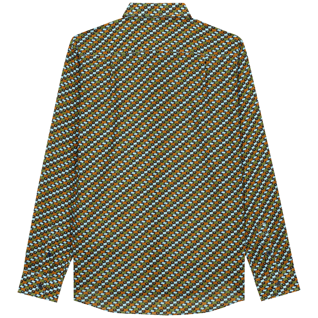 Vilebrequin Unisex Cotton Voile Summer Shirt Smoked Fish /Košulja CCAC1V10