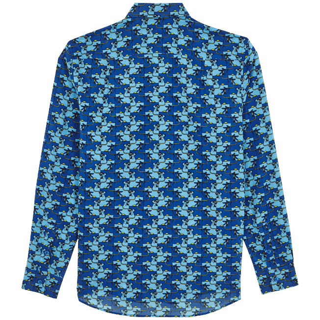 Vilebrequin Unisex Voile Light Cows Puzzle/ Košulja CCAH0V09