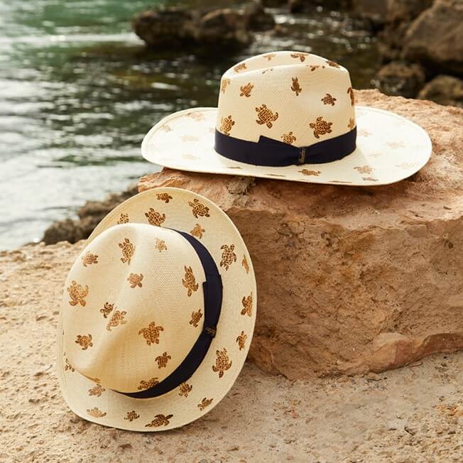 Vilebrequin Men Straw Hat- Vilebrequin x Borsalino/Šešir CDOH2403