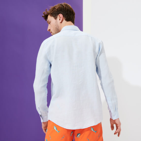 Vilebrequin Linen Shirt Solid /Košulja CRSH9U10