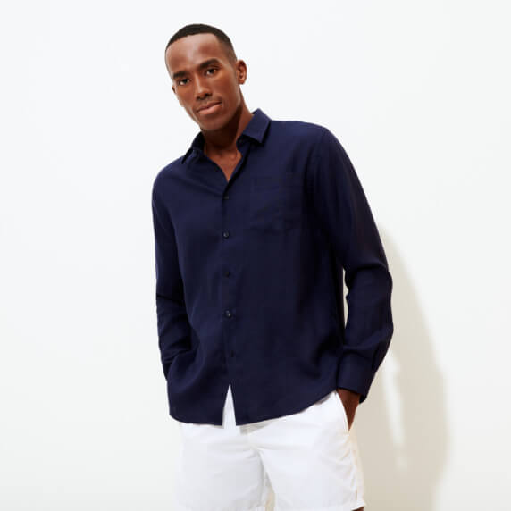 Vilebrequin Linen Shirt Solid /Košulja CRSP601P