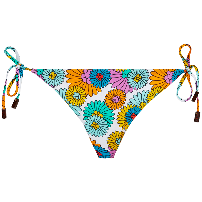 VILEBREQUIN Women Bikini Bottom Mini Brief to be tied Marguerites/Donji dio kupaćeg kostima FLRH2H46