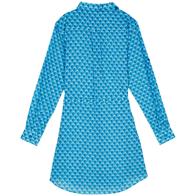 VILEBREQUIN Cotton Shirt Dress Micro Waves FNCC1V12/Haljina