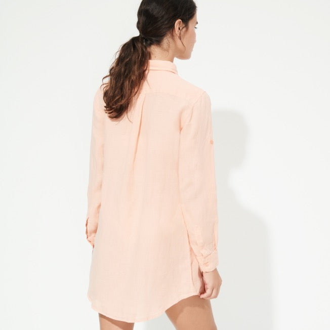 VILEBREQUIN Linen Shirt Dress Solid/Haljina/Košulja FRGH9U10