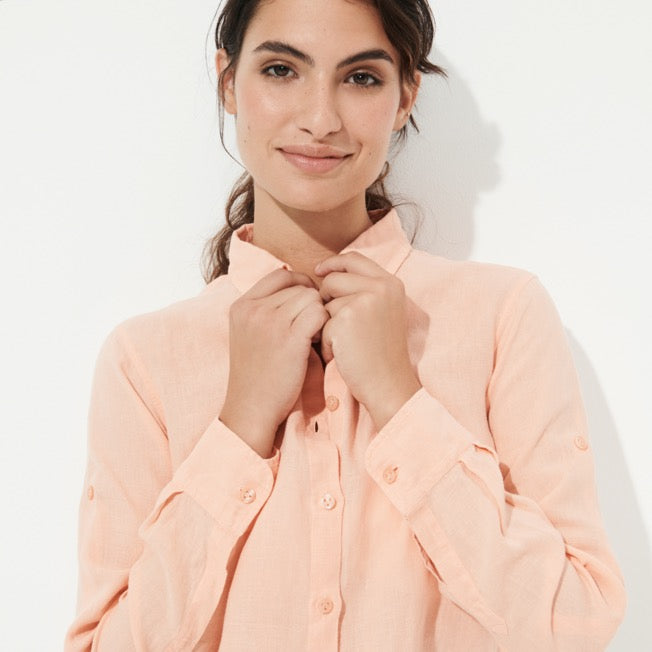 VILEBREQUIN Linen Shirt Dress Solid/Haljina/Košulja FRGH9U10