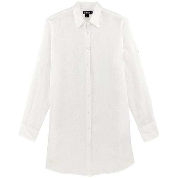 VILEBREQUIN  Long Linen Shirt Solid FRGP601P/Košulja haljina