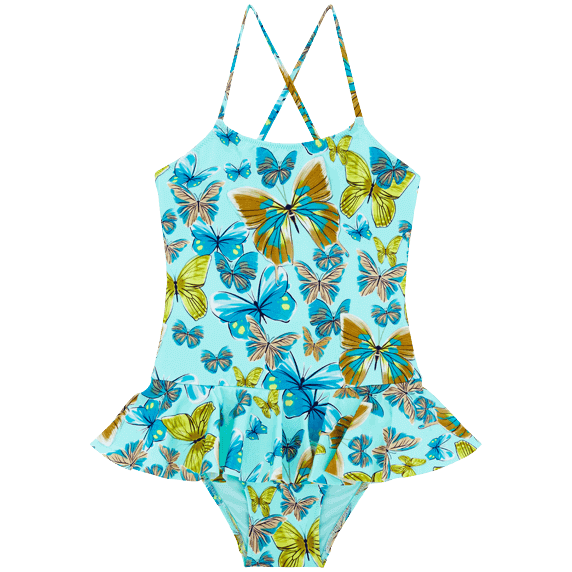 Vilebrequin Girls One-piece Swimsuit Jungle Rousseau/ Kupaći kostim za djevojčice GLYC3H33