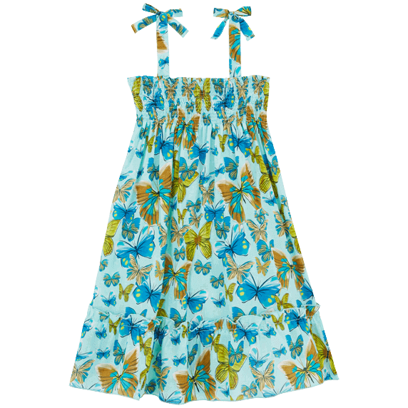 Vilebrequin Girls Cotton Dress Butterflies/ Haljina za djevojčice GSSC3V33