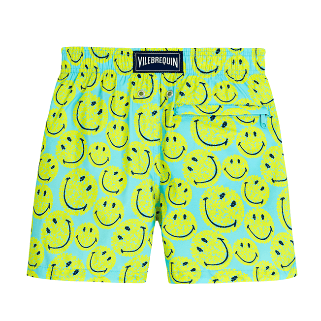 Vilebrequin Boys Swimwear Ultra-light and packable Turtles Smiley - Vilebrequin x Smiley®/ Dječje kupaće  JHIZ2J86