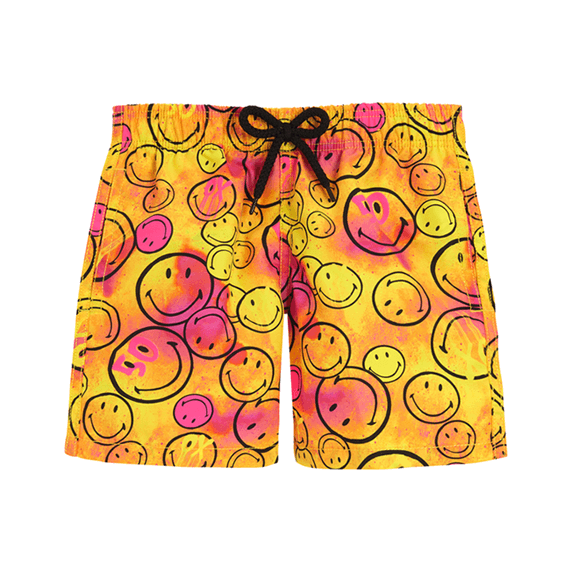 Vilebrequin Boys Swimwear Monsieur André - Vilebrequin x Smiley® JIMZ2B85/Dječje kupaće