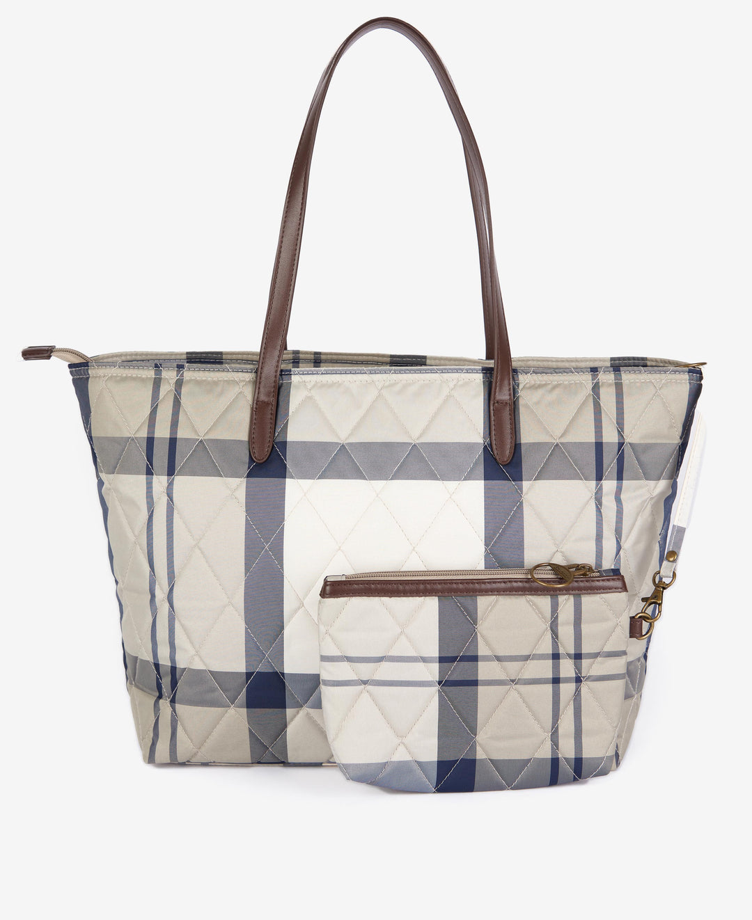 Barbour Wetherham Quilted Tartan Tote/Torba LBA0344
