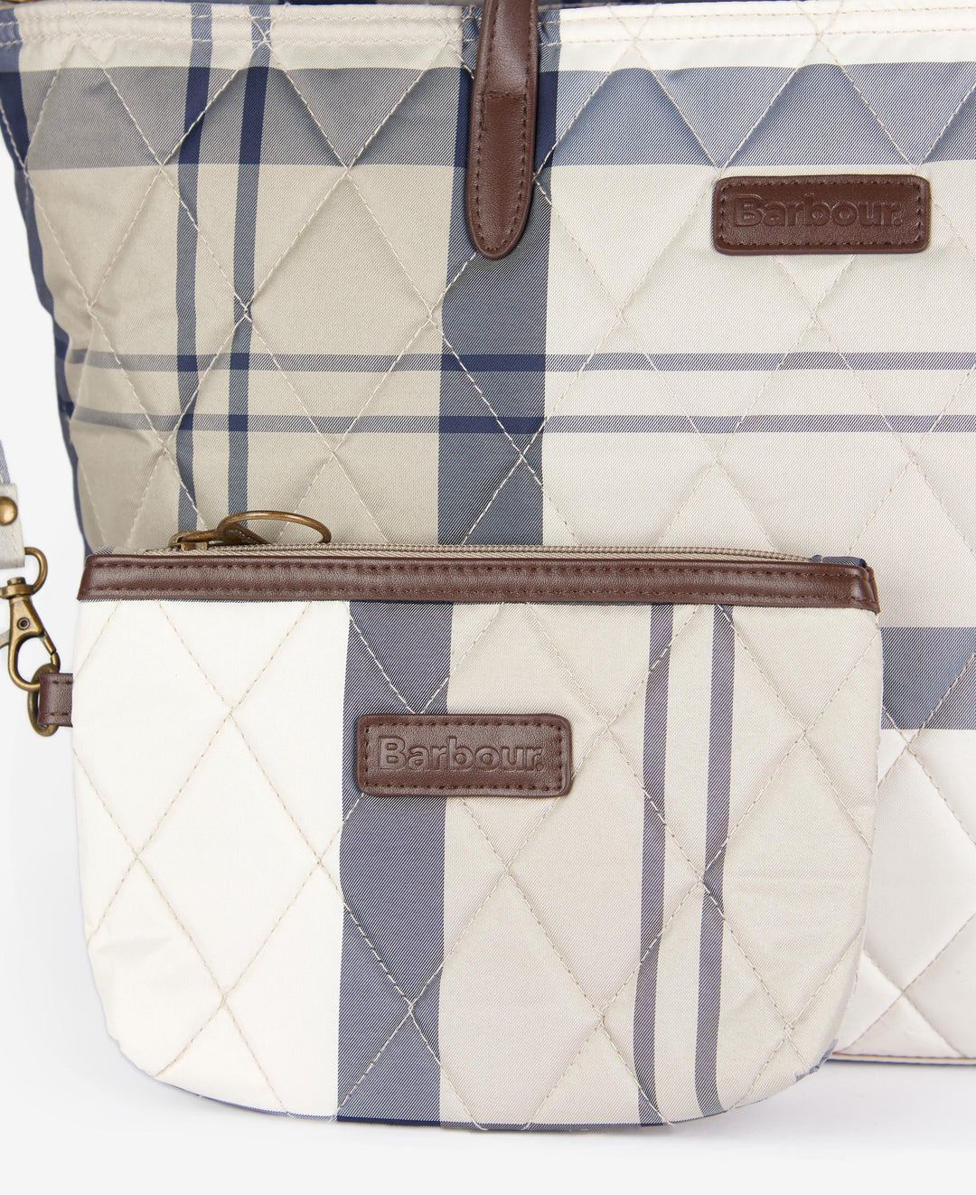 Barbour Wetherham Quilted Tartan Tote/Torba LBA0344