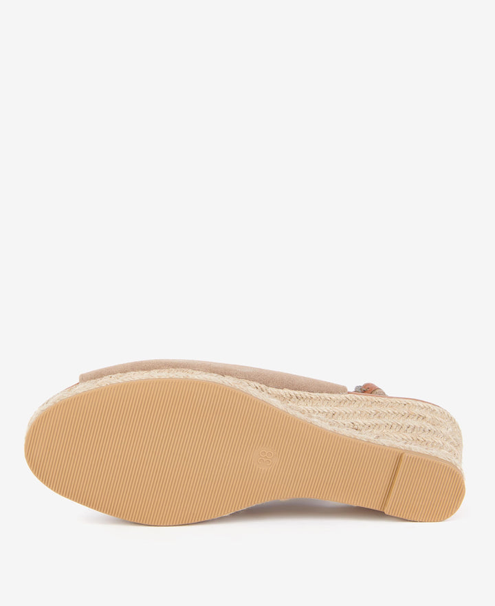 Barbour Nadia  Peep-Toe Wedges/Espadrile LFO0595