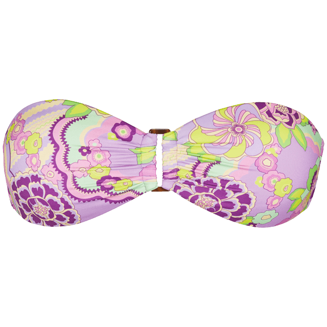 VILEBREQUIN Women Bandeau Bikini Top Rainbow Flowers/Kupaće(gornji dio) LNEH2H79