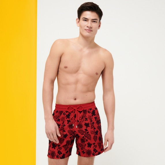 VILEBREQUIN Men Swimwear Ultra-light and packable Natural Turtles Flocked/ Kupaće MAHC1D16