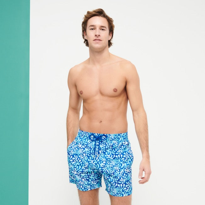 Vilebrequin Swimwear Ultra-light and packable Turtles Splash /Kupaće MAHC!J00