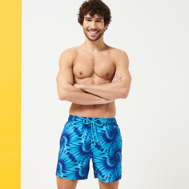 Vilebrequin Men Swimwear Ultra-light and packable Nautilius Tie & Dye/Kupaće MAHH2J29