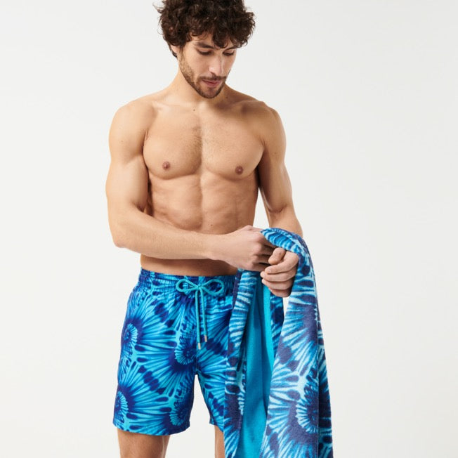 Vilebrequin Men Swimwear Ultra-light and packable Nautilius Tie & Dye/Kupaće MAHH2J29