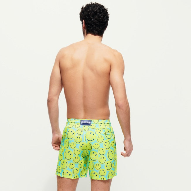 Vilebrequin Men Swimwear Ultra-light and packable Turtles Smiley - Vilebrequin x Smiley®/ Kupaće MAHZ2J86