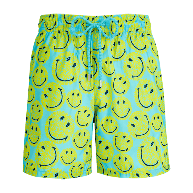 Vilebrequin Men Swimwear Ultra-light and packable Turtles Smiley - Vilebrequin x Smiley®/ Kupaće MAHZ2J86