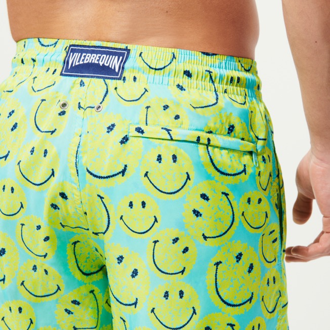 Vilebrequin Men Swimwear Ultra-light and packable Turtles Smiley - Vilebrequin x Smiley®/ Kupaće MAHZ2J86