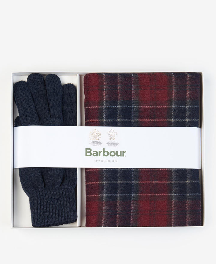 Barbour Tartan Scarf & Glove Gift Set/Šal i rukavice set MGS0018