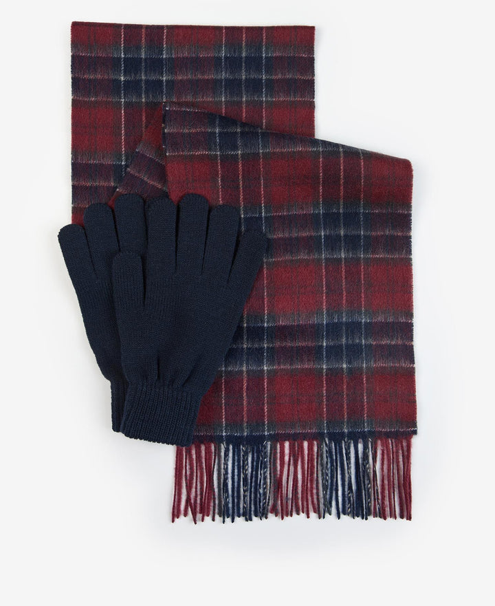Barbour Tartan Scarf & Glove Gift Set/Šal i rukavice set MGS0018