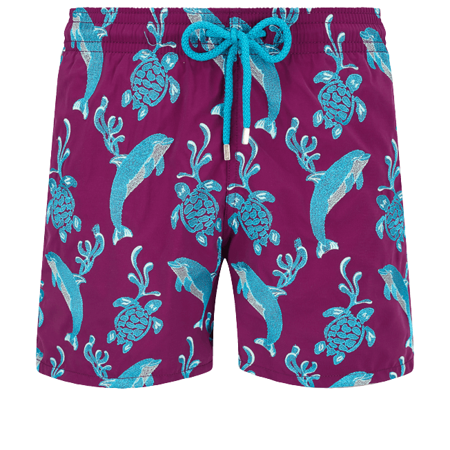 Vilebrequin Men Swimwear Embroidered 2000 Vie Aquatique - Limited Edition/Kupaće MISH1C00