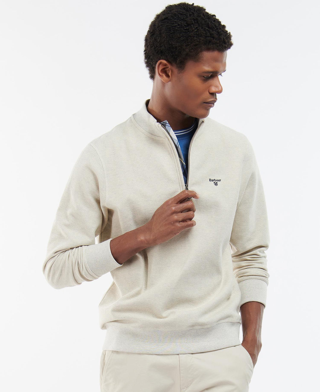 BARBOUR Rigg Half Zip/Pulover MOL0393