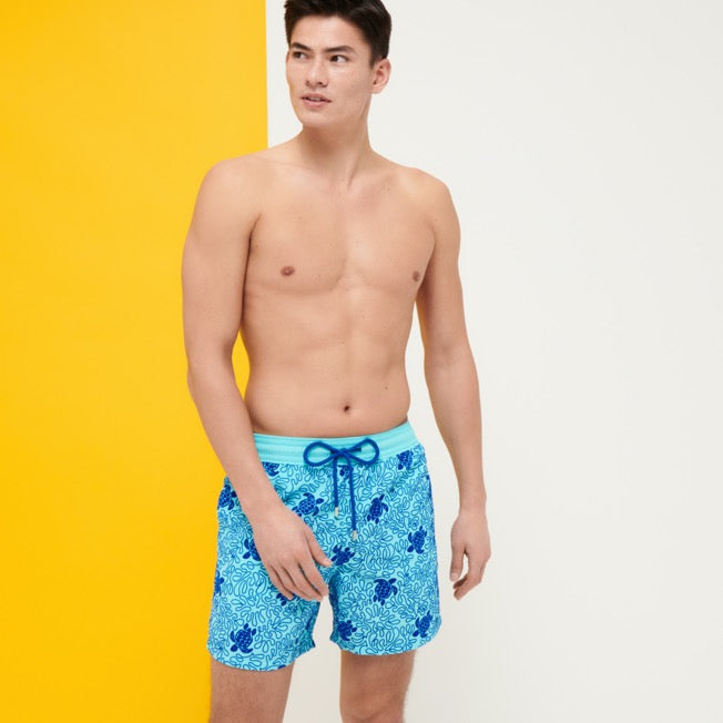 Vilebrequin  Swimwear Turtles Splash Flocked/ Kupaće MOOC1D00