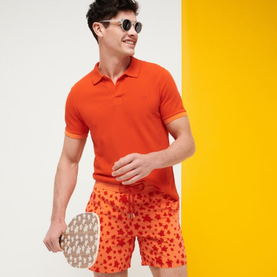 Vilebrequin Swimwear Turtles In The Sky Flocked/Kupaće MOOH2D52