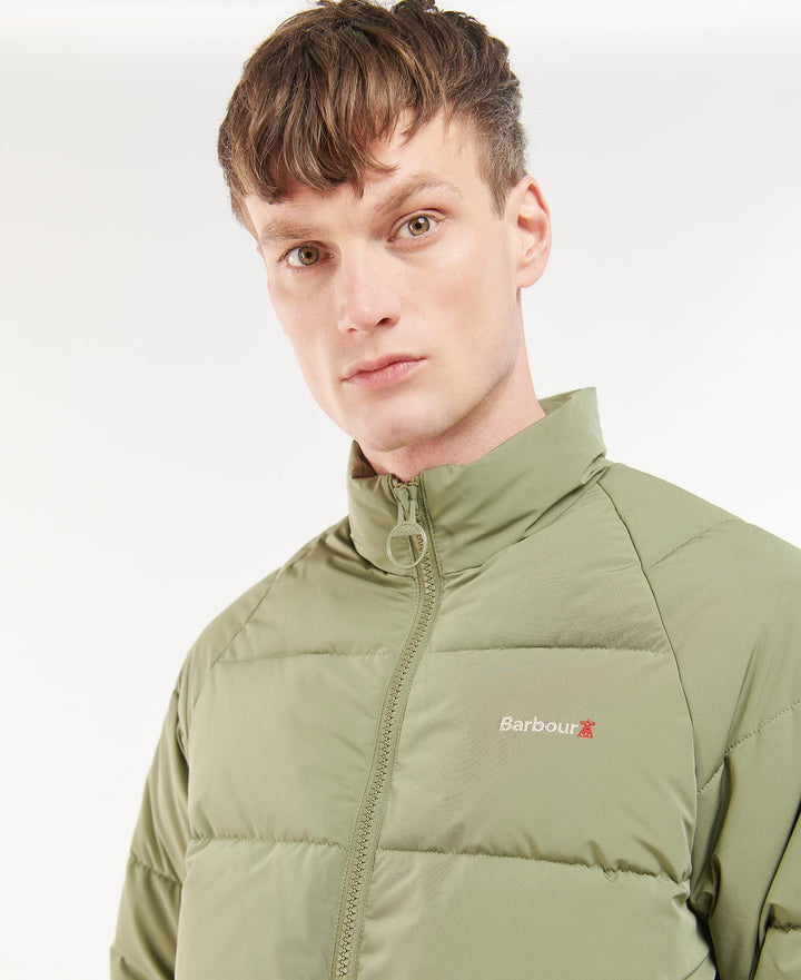 Barbour Weir Baffle Qu Lt Moss/Jakna MQU1550