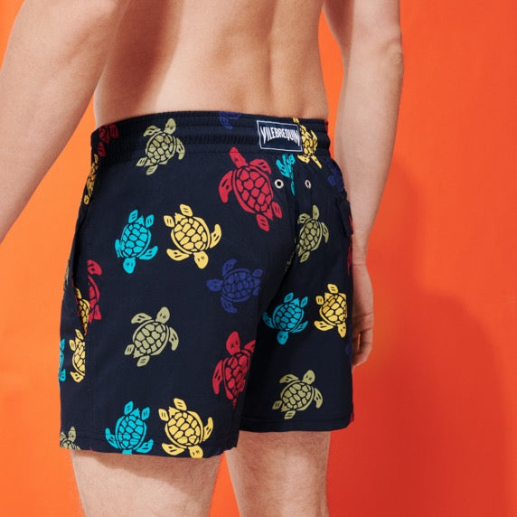 Vilebrequin Stretch Swim Shorts Ronde Des Tortues /Kupaće MSOC3F36