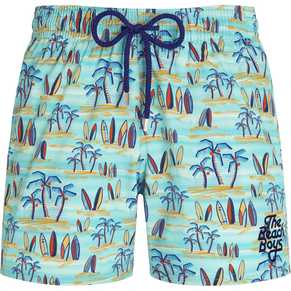 Vilebrequin Stretch Swimwear Palms & Surfs - Vilebrequin x The Beach Boys/ Kupaće MSOZ3F12