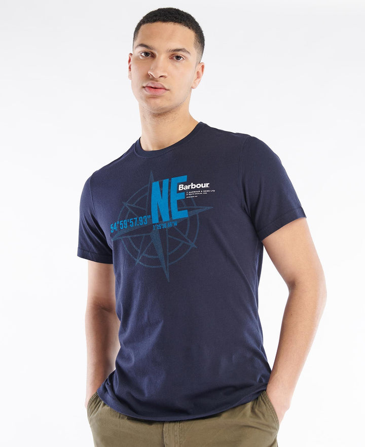 Barbour Compus T-Shirt/Majica MTS1050