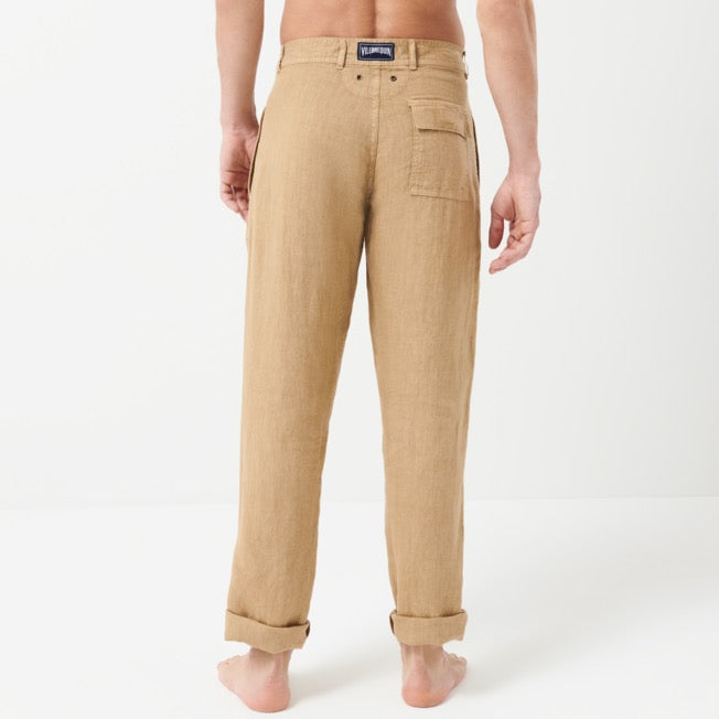 Vilebrequin Linen Pants Natural Dye/ Hlače PAHH2U73