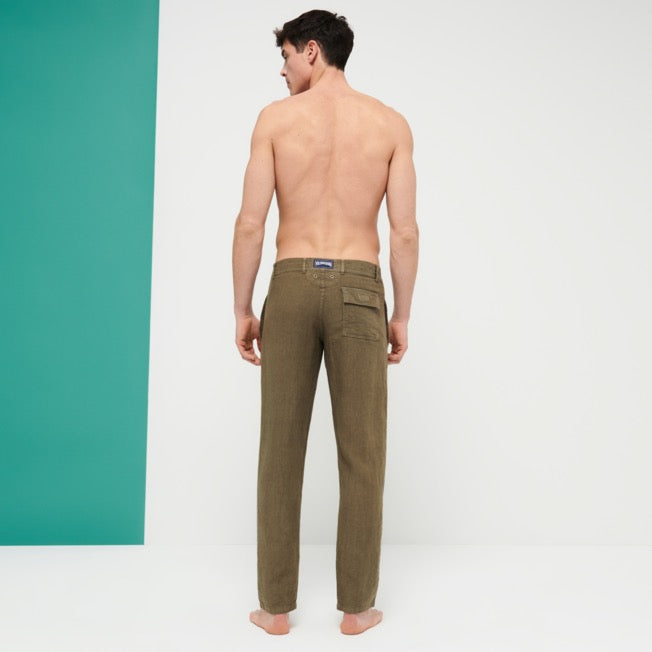 Vilebrequin Linen Pants Natural Dye/ Hlače PAHH2U73
