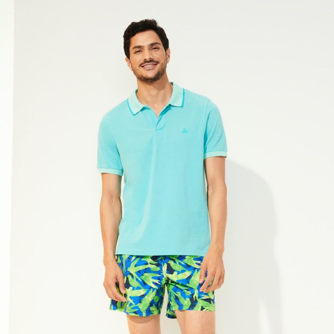 Vilebrequin Changing Cotton Pique Polo Shirt Solid/Polo majica PLTC2N02