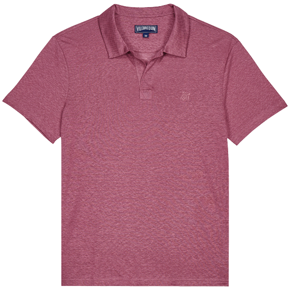 Vilebrequin Linen Jersey Polo Shirt Solid /Polo Majica PYRE9O00