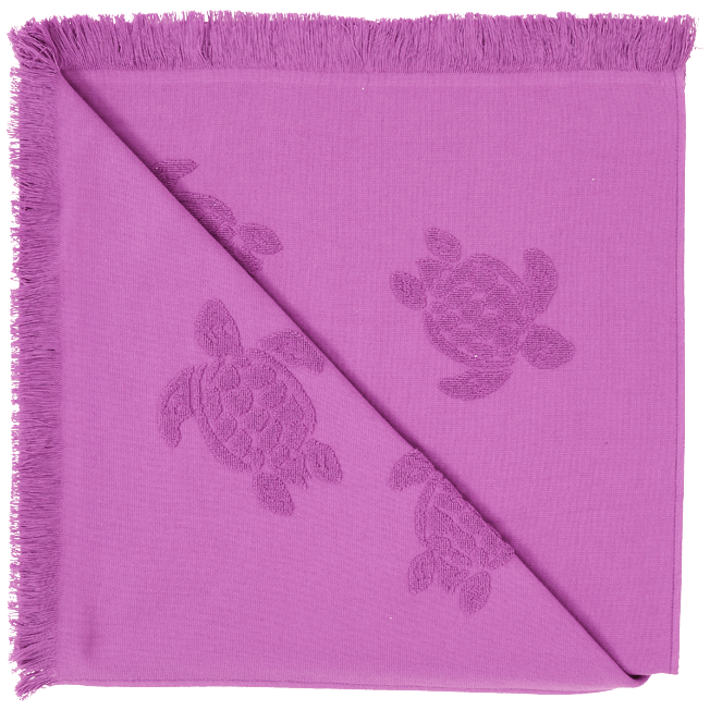 Vilebrequin Beach Fouta in Organic Cotton Turtles Jacquard/ Ručnik STHU1201