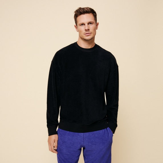 Vilebrequin Unisex Terry Sweatshirt Solid/ Duks SWEC3Q02